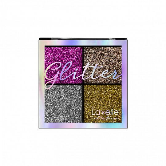 LavelleCollection Eyeshadow 4-color Glitter tone 02 Northern Lights